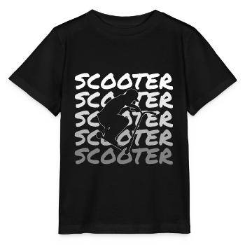 Stunt Scooter - T-shirt bio MINI CREATOR Stanley/Stella Enfant - noir - Devant - Mikhail (115cm)