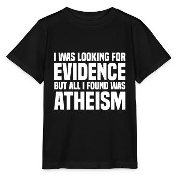 Atheismus - Stanley/Stella Kinder T-Shirt MINI CREATOR  - Schwarz - Vorne - Mikhail (115cm)