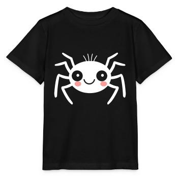 araignée - T-shirt bio MINI CREATOR Stanley/Stella Enfant - noir - Devant - Mikhail (115cm)