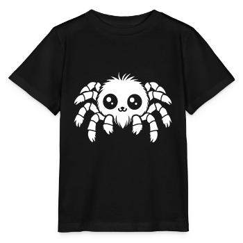 araignée - T-shirt bio MINI CREATOR Stanley/Stella Enfant - noir - Devant - Mikhail (115cm)