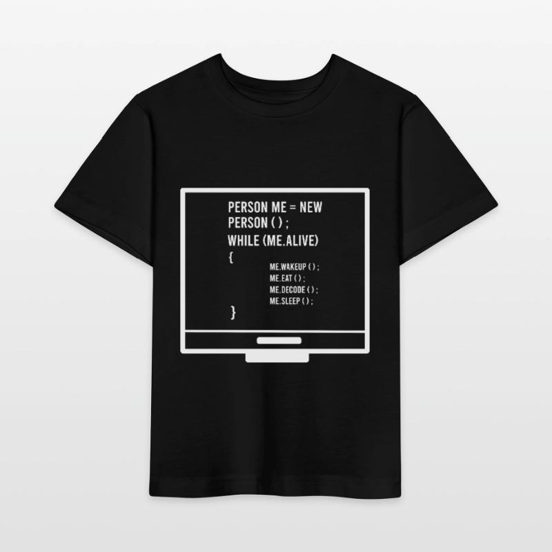 Codierung Programmierung Computerprogrammierer Stanley/Stella Kinder T-Shirt MINI CREATOR 