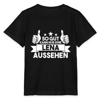 Lena - Stanley/Stella Kinder T-Shirt MINI CREATOR  - Schwarz - Vorne - Mikhail (115cm)