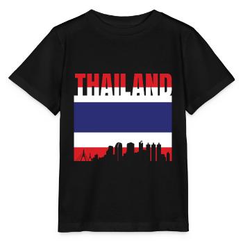 Thailand - Stanley/Stella Kinder T-Shirt MINI CREATOR  - Schwarz - Vorne - Mikhail (115cm)