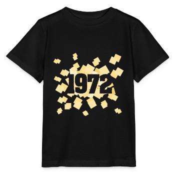Geboren 1972 - Stanley/Stella Kinder T-Shirt MINI CREATOR  - Schwarz - Vorne - Mikhail (115cm)