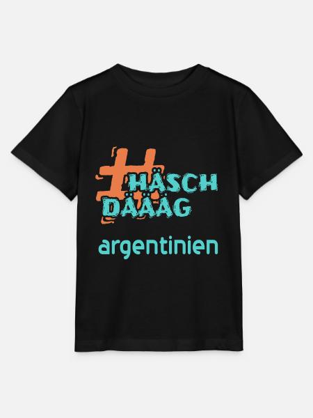 argentinien - Stanley/Stella Kinder T-Shirt MINI CREATOR - Schwarz