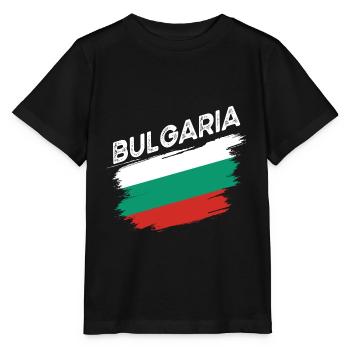 Bulgaria - Stanley/Stella MINI CREATOR Kids’ T-Shirt - black - Front - Mikhail (115cm)