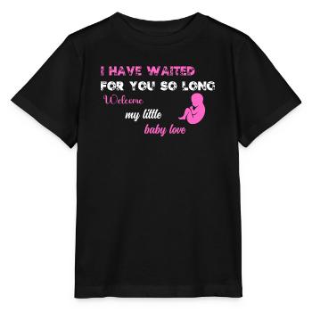 Je t'ai tant attendu PNK WE - T-shirt bio MINI CREATOR Stanley/Stella Enfant - noir - Devant - Mikhail (115cm)
