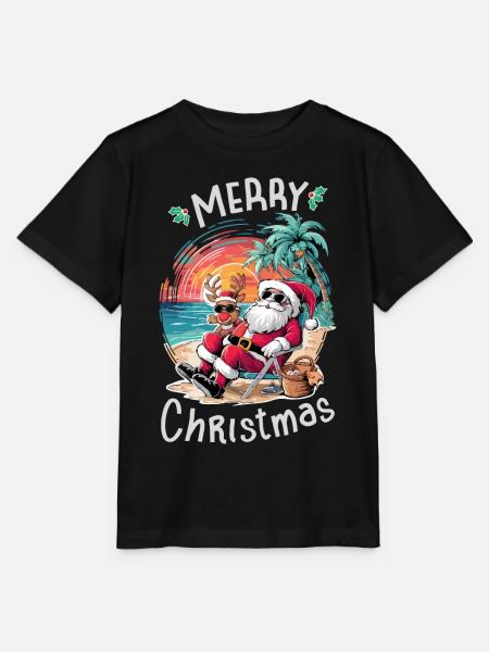 Weihnachten im Juli - Stanley/Stella Kinder T-Shirt MINI CREATOR - Schwarz
