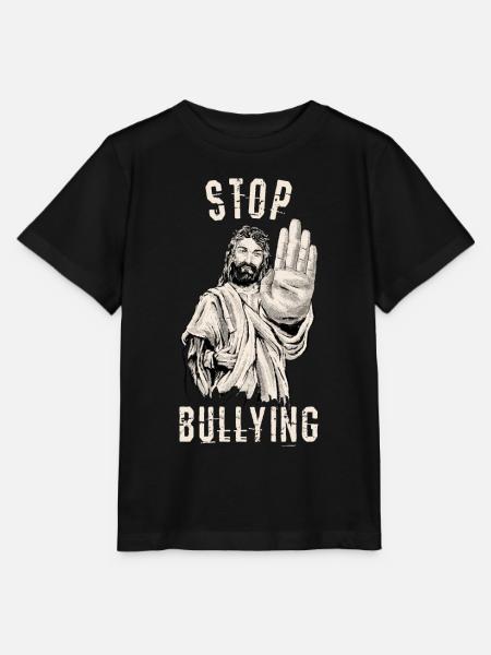 Stopp Mobbing - Stanley/Stella Kinder T-Shirt MINI CREATOR - Schwarz