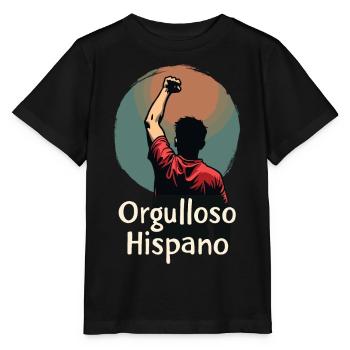 Proud Hispanic Heritage - Unity and Empowerment - Stanley/Stella MINI CREATOR Kids’ T-Shirt - black - Front - Mikhail (115cm)