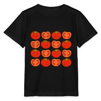 Tomate - Stanley/Stella Kinder T-Shirt MINI CREATOR  - Schwarz - Vorne - Mikhail (115cm)