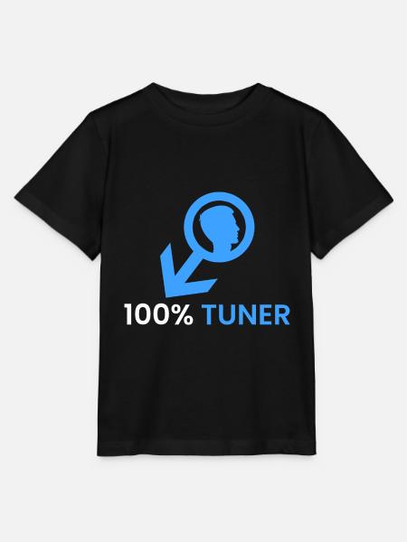 100% Tuner - Stanley/Stella Kinder T-Shirt MINI CREATOR - Schwarz