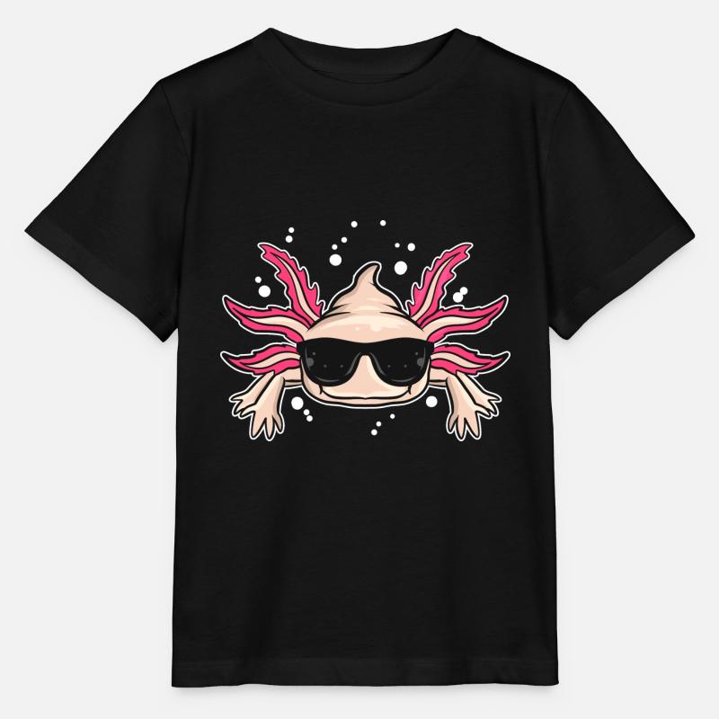 Axolotl - T-shirt bio MINI CREATOR Stanley/Stella Enfant - noir