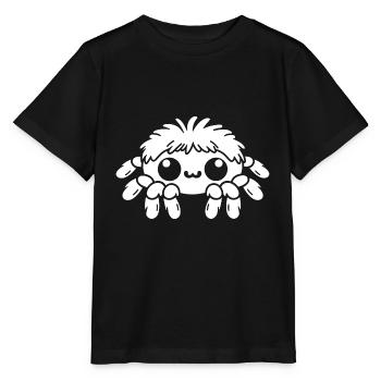 araignée - T-shirt bio MINI CREATOR Stanley/Stella Enfant - noir - Devant - Mikhail (115cm)