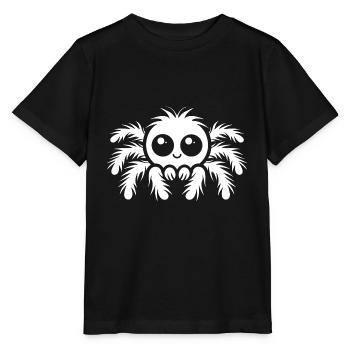 araignée - T-shirt bio MINI CREATOR Stanley/Stella Enfant - noir - Devant - Mikhail (115cm)