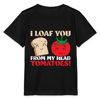Tomate - Stanley/Stella Kinder T-Shirt MINI CREATOR  - Schwarz - Vorne - Mikhail (115cm)