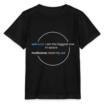 Multivers > Univers - T-shirt bio MINI CREATOR Stanley/Stella Enfant - noir - Devant - Mikhail (115cm)