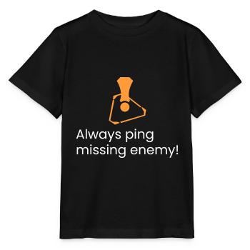 Fehlende Feinde immer anpingen - Stanley/Stella Kinder T-Shirt MINI CREATOR  - Schwarz - Vorne - Mikhail (115cm)