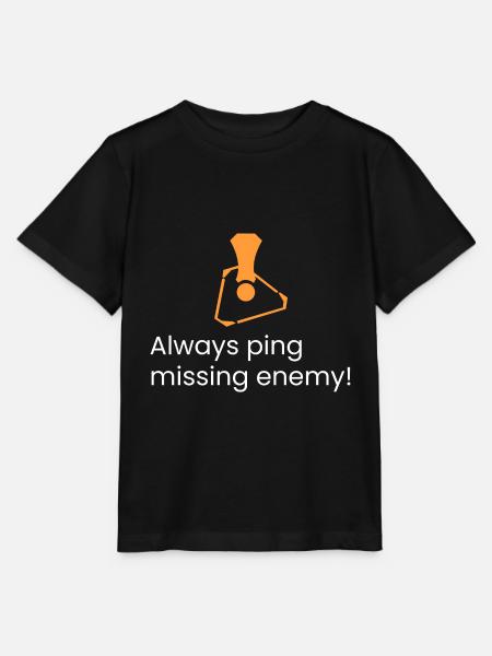Fehlende Feinde immer anpingen - Stanley/Stella Kinder T-Shirt MINI CREATOR  - Schwarz
