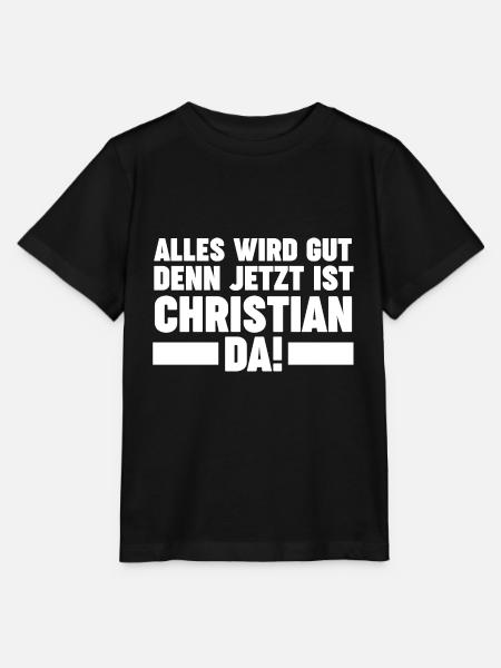 Christian - Stanley/Stella Kinder T-Shirt MINI CREATOR - Schwarz