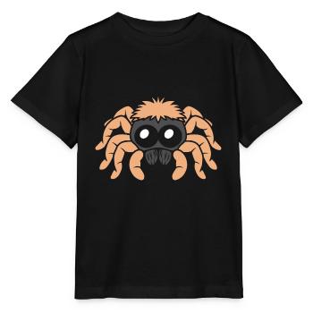 araignée - T-shirt bio MINI CREATOR Stanley/Stella Enfant - noir - Devant - Mikhail (115cm)