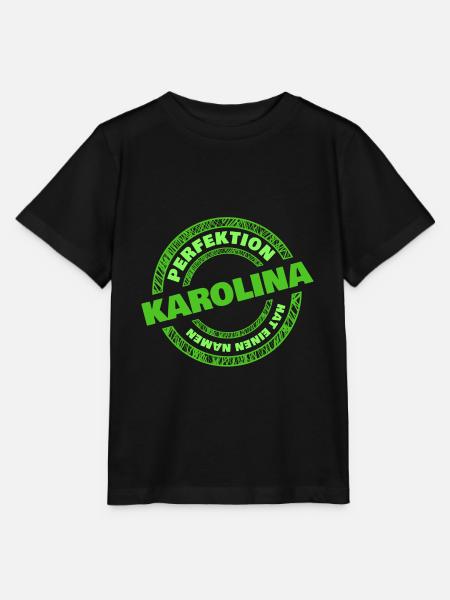 Perfektion Karolina - Stanley/Stella Kinder T-Shirt MINI CREATOR - Schwarz