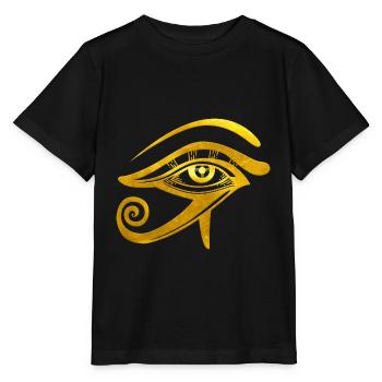 Égypte - T-shirt bio MINI CREATOR Stanley/Stella Enfant - noir - Devant - Mikhail (115cm)