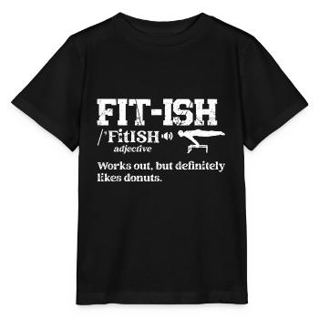 Bodybuilding - fit - Stanley/Stella Kinder T-Shirt MINI CREATOR  - Schwarz - Vorne - Mikhail (115cm)