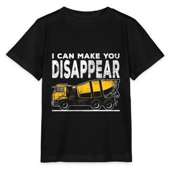 Sarkastischer Bauarbeiter Beton LKW Fahrer - Stanley/Stella Kinder T-Shirt MINI CREATOR  - Schwarz - Vorne - Mikhail (115cm)