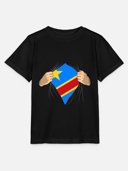 Kongo - Stanley/Stella Kinder T-Shirt MINI CREATOR - Schwarz