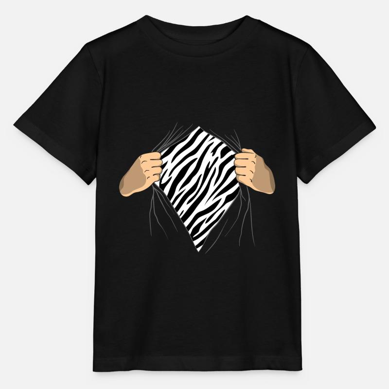 Zebra - Stanley/Stella Kinder T-Shirt MINI CREATOR  - Schwarz