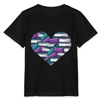 Lesen - Stanley/Stella Kinder T-Shirt MINI CREATOR  - Schwarz - Vorne - Mikhail (115cm)