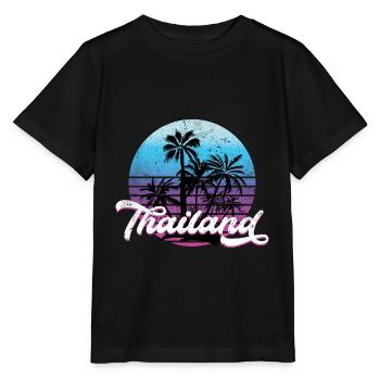 Thailand - Stanley/Stella Kinder T-Shirt MINI CREATOR  - Schwarz - Vorne - Mikhail (115cm)