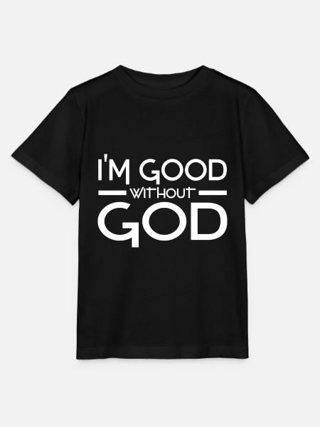 Atheismus Sprüche - Stanley/Stella Kinder T-Shirt MINI CREATOR - Schwarz