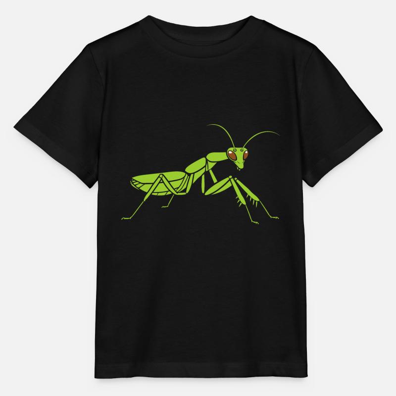 Mante religieuse - T-shirt bio MINI CREATOR Stanley/Stella Enfant - noir