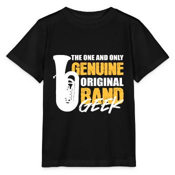 Band Geek Band Member Gift - Stanley/Stella MINI CREATOR Kids’ T-Shirt - black - Front - Mikhail (115cm)