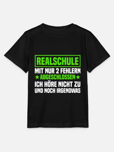 Realschule abgeschlossen Realschulabschluss - Stanley/Stella Kinder T-Shirt MINI CREATOR  - Schwarz