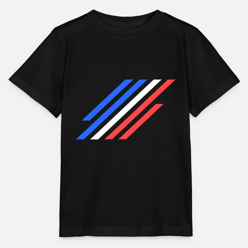 Frankreich - Stanley/Stella Kinder T-Shirt MINI CREATOR  - Schwarz