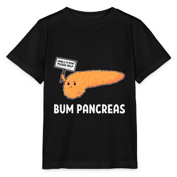 Diabetes Diabetiker Insulin - Stanley/Stella Kinder T-Shirt MINI CREATOR  - Schwarz - Vorne - Mikhail (115cm)