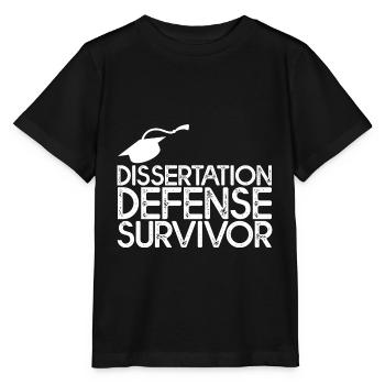 Thèse Defense Survivor 3 - T-shirt bio MINI CREATOR Stanley/Stella Enfant - noir - Devant - Mikhail (115cm)