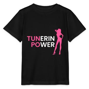 Puissance du tuner - T-shirt bio MINI CREATOR Stanley/Stella Enfant - noir - Devant - Mikhail (115cm)