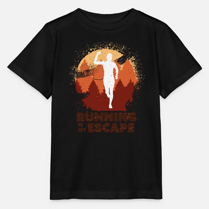 Marathon, Trailrunning, Läufer - Stanley/Stella Kinder T-Shirt MINI CREATOR - Schwarz