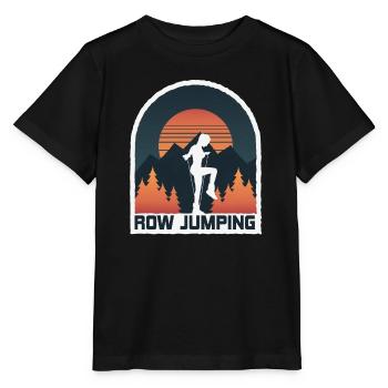 Rope Jumping Rope Jumping Frau - Stanley/Stella Kinder T-Shirt MINI CREATOR  - Schwarz - Vorne - Mikhail (115cm)