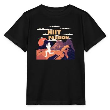 HIIT Passion - Stanley/Stella MINI CREATOR Kids’ T-Shirt - black - Front - Mikhail (115cm)