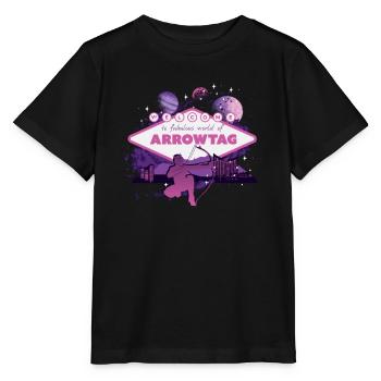 Fabuleux monde d’Arrowtag - T-shirt bio MINI CREATOR Stanley/Stella Enfant - noir - Devant - Mikhail (115cm)