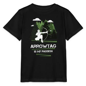 Arrowtag Passion - Stanley/Stella MINI CREATOR Kids’ T-Shirt - black - Front - Mikhail (115cm)