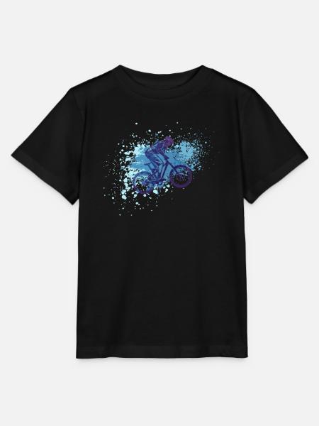 Splash Downhill - Stanley/Stella Kinder T-Shirt MINI CREATOR - Schwarz