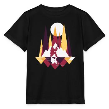 Joueur de Paintball Paintball - T-shirt bio MINI CREATOR Stanley/Stella Enfant - noir - Devant - Mikhail (115cm)