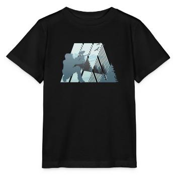 Joueur de Paintball Paintball - T-shirt bio MINI CREATOR Stanley/Stella Enfant - noir - Devant - Mikhail (115cm)