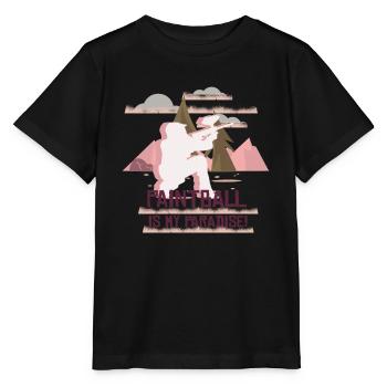 Joueur de Paintball Paintball - T-shirt bio MINI CREATOR Stanley/Stella Enfant - noir - Devant - Mikhail (115cm)